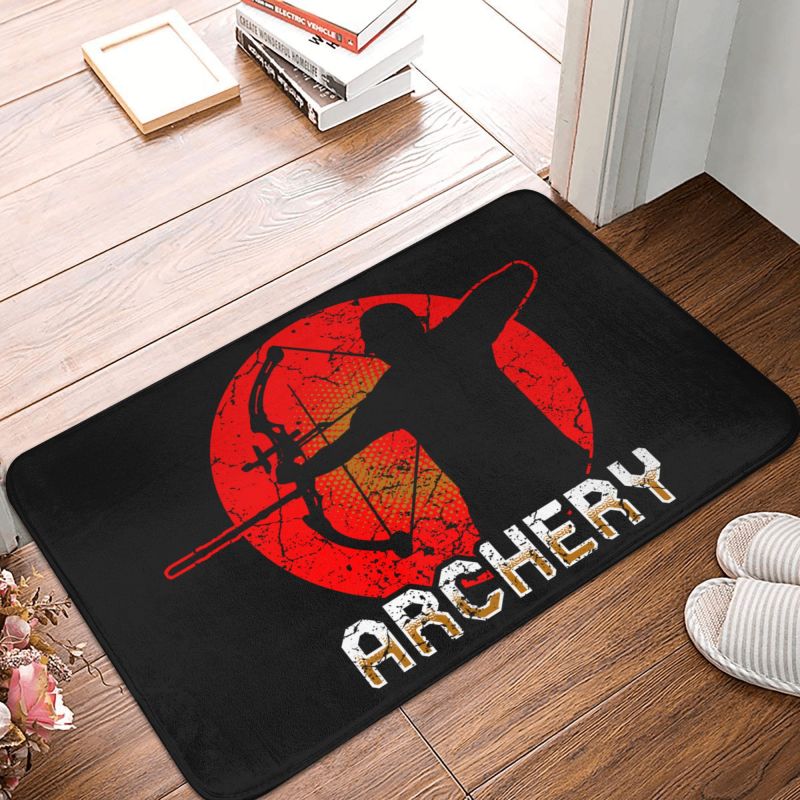 Hunting Outdoor Rug - Custom Archery Archer Front Door Mat