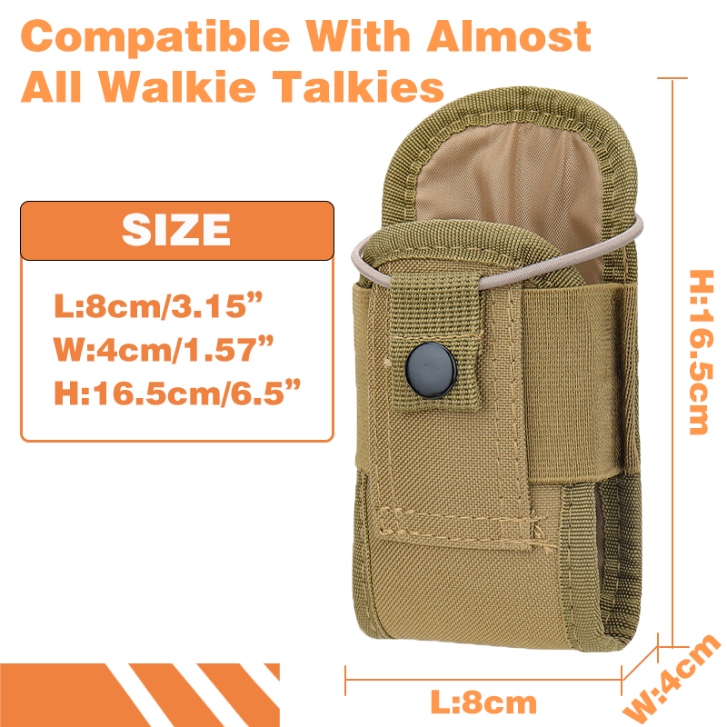 Tactical Walkie Talkie Pouch T - Outdoor Hunting Bag recensione e prezzo