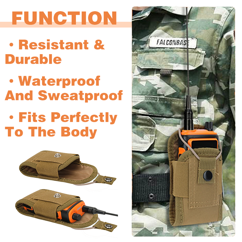 Tactical Walkie Talkie Pouch T - Outdoor Hunting Bag recensione e prezzo