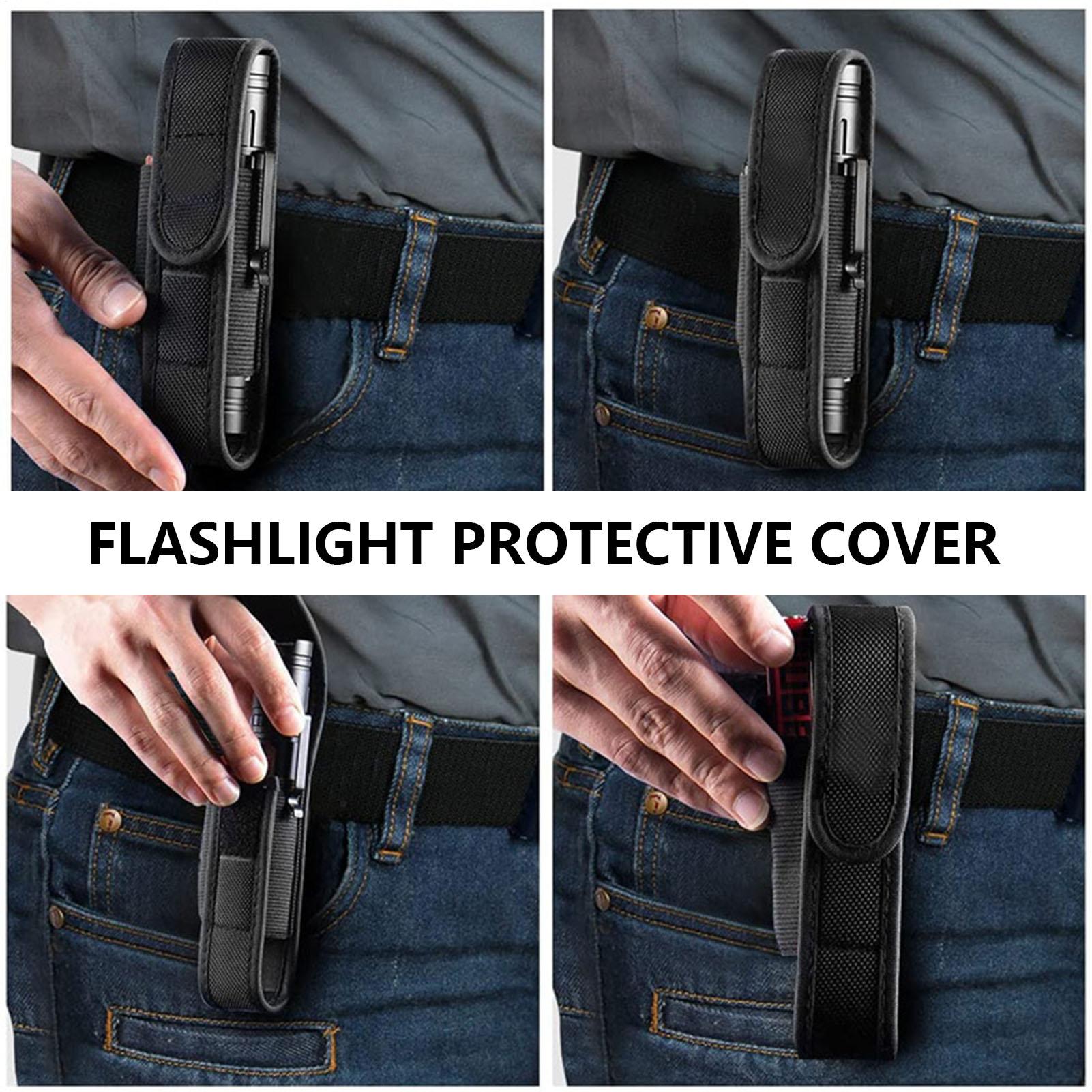 LED Flashlight Protective Case - Outdoor Hunting Bag recensione e prezzo