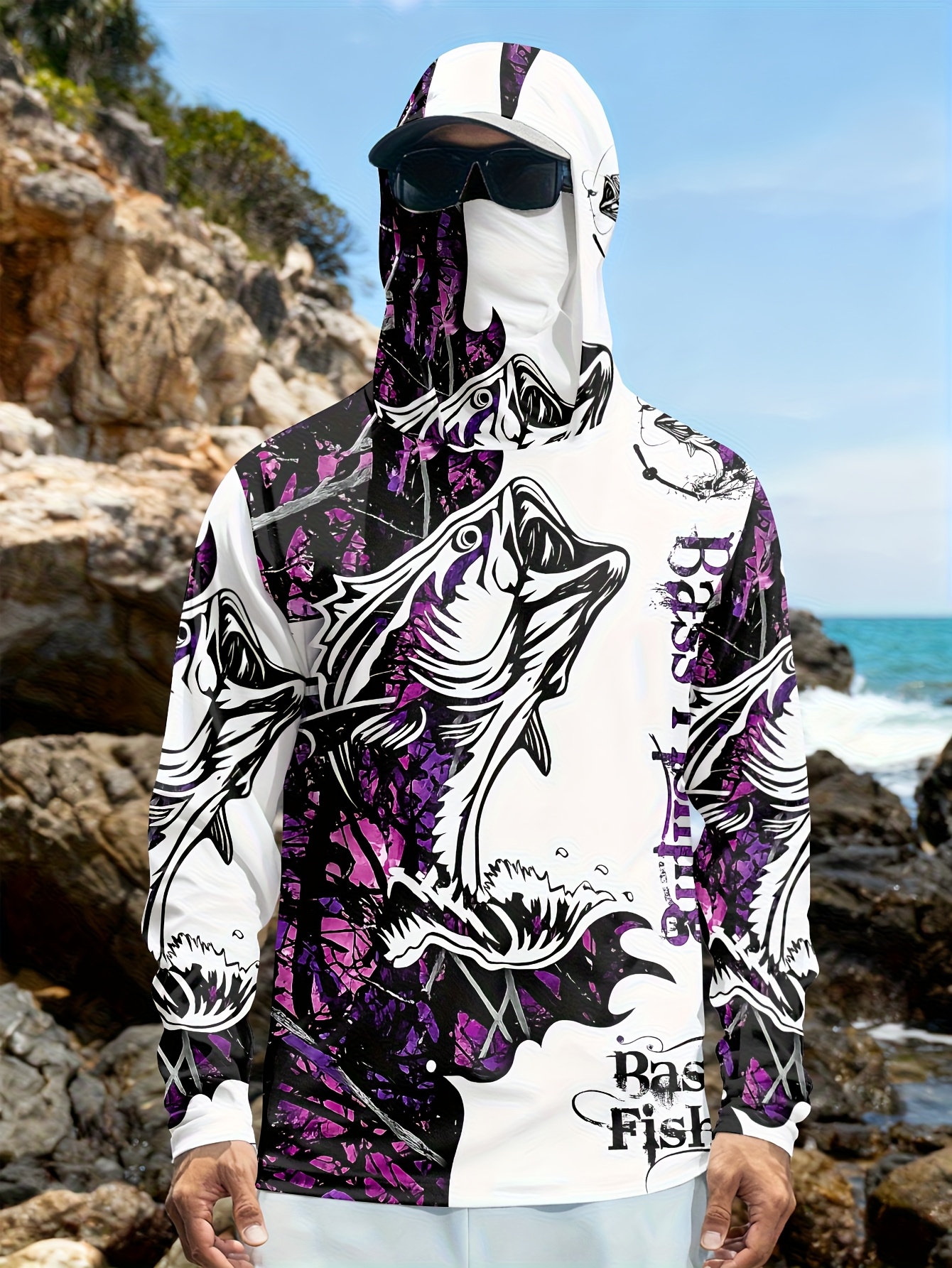 Fishing hooded sweatshirt for  - Hunting Fishing Outdoor recensione e prezzo