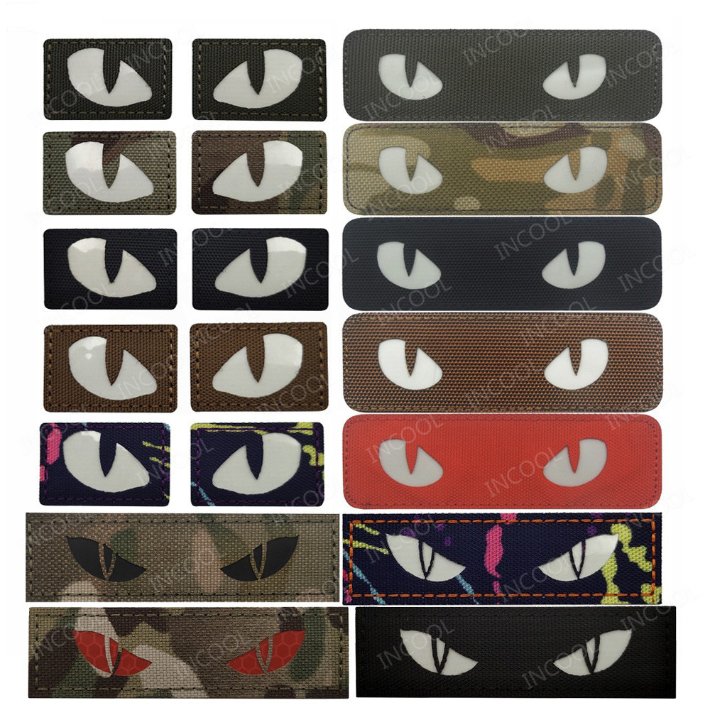 Cat Eyes Glow In Dark Patches  - Hunting Blind Fabric recensione e prezzo