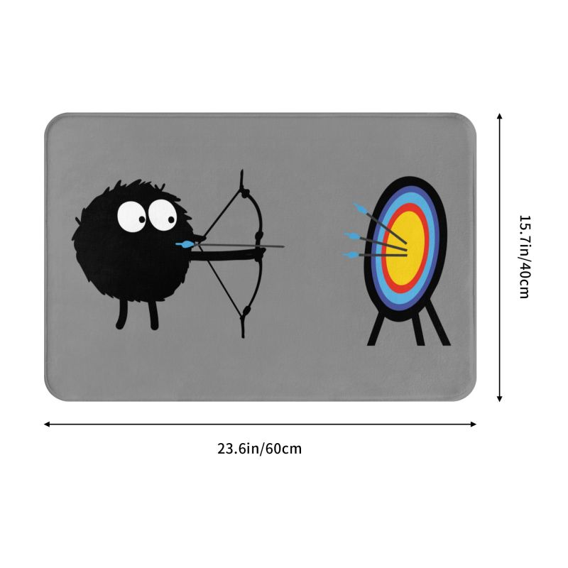 Archery Target Door Floor Bath - Hunting Outdoor Rug recensione e prezzo