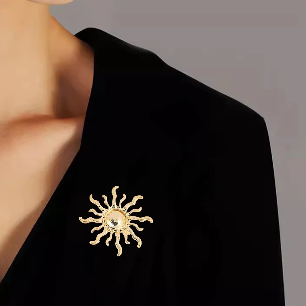 Sunburst Flower Alloy Brooch R - Hunting Outdoor Rug recensione e prezzo