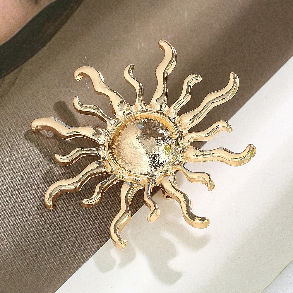 Sunburst Flower Alloy Brooch R - Hunting Outdoor Rug recensione e prezzo