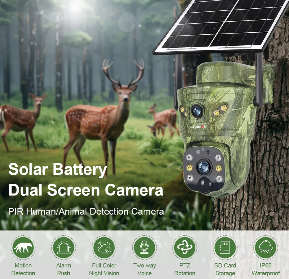 LS VISION 8MP 4G Solar Hunting - Hunting Outdoor Camera recensione e prezzo
