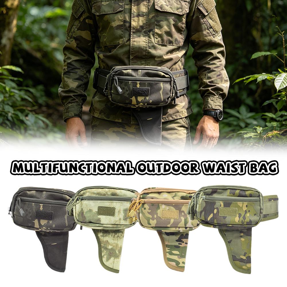 Camo Waterproof Tactical Waist - Outdoor Hunting Bag recensione e prezzo