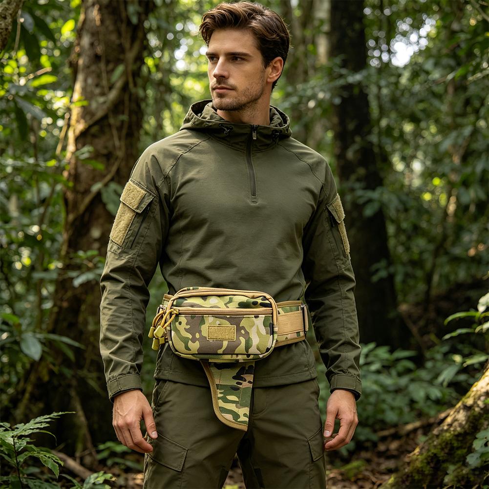 Camo Waterproof Tactical Waist - Outdoor Hunting Bag recensione e prezzo