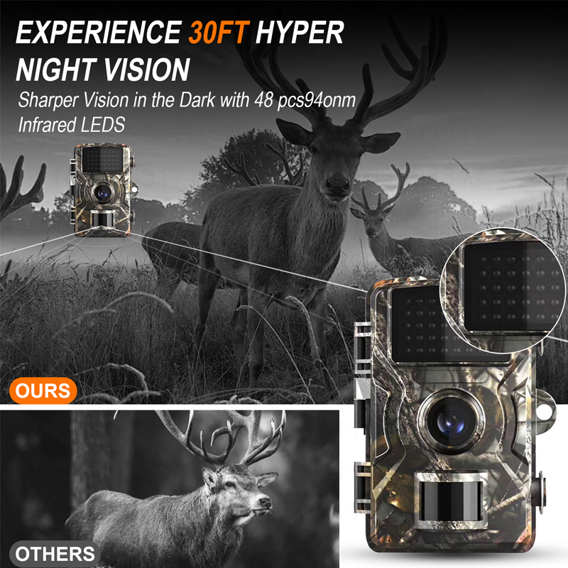 Wildlife Trail Cameras 16MP 10 - Hunting Outdoor Camera recensione e prezzo