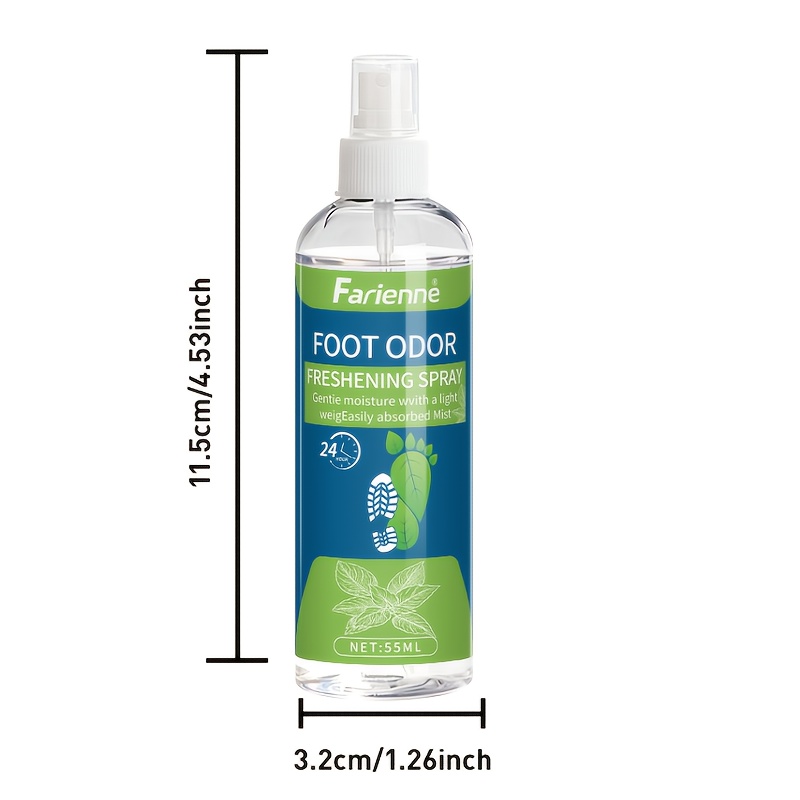 55ml Foot Shoes Deodorizer Spr - Scent Eliminator Spray recensione e prezzo