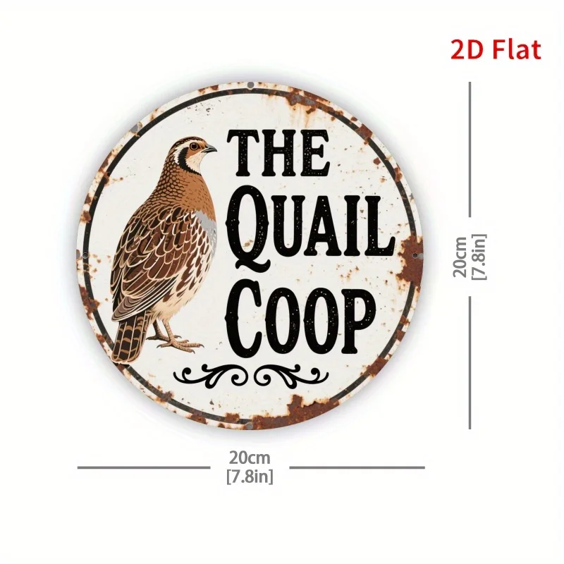 2D Flat Metal Sign The Quail C - Hunting Quail recensione e prezzo