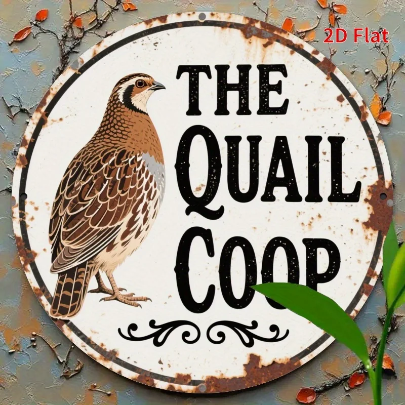 2D Flat Metal Sign The Quail C - Hunting Quail recensione e prezzo