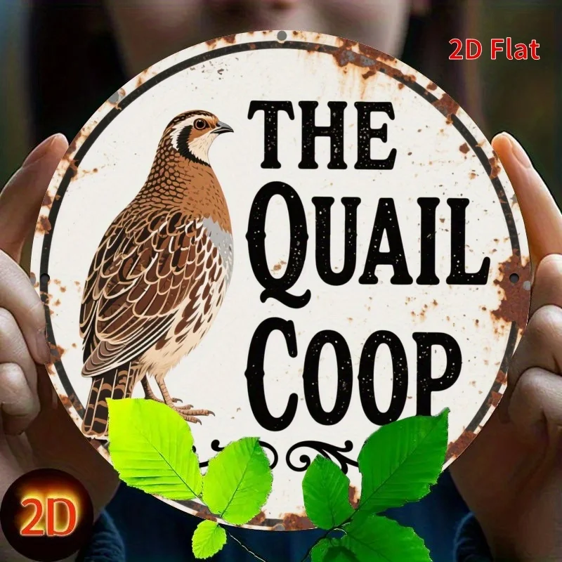 2D Flat Metal Sign The Quail C - Hunting Quail recensione e prezzo