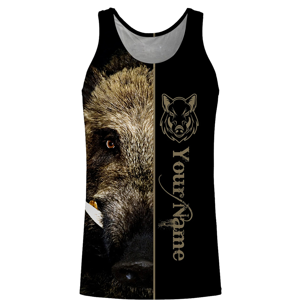 Custom Name Boar Hunter Tank T - Wildman Hunting & Outdoor recensione e prezzo