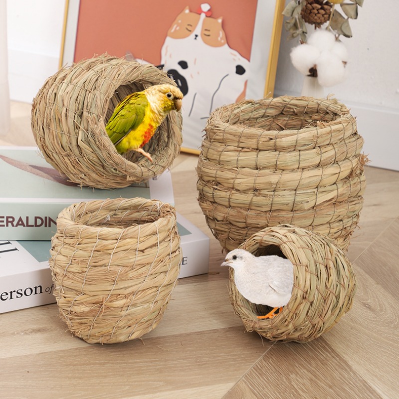 Hand Woven Straw Chicken Nest  - Hunting Quail recensione e prezzo