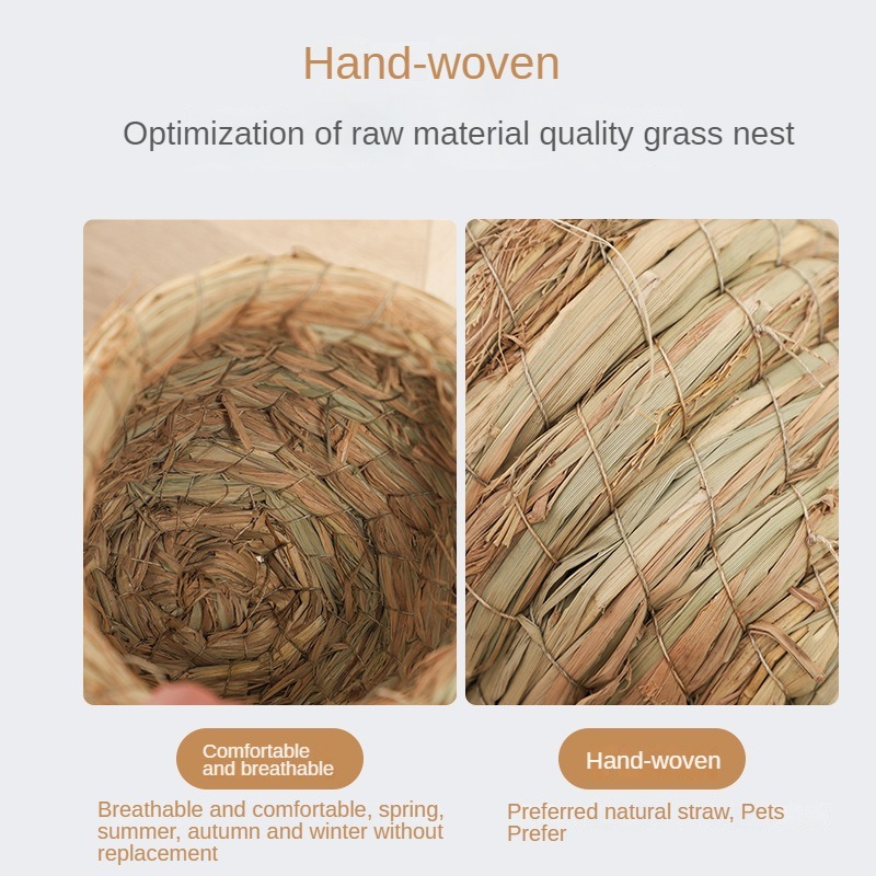 Hand Woven Straw Chicken Nest  - Hunting Quail recensione e prezzo