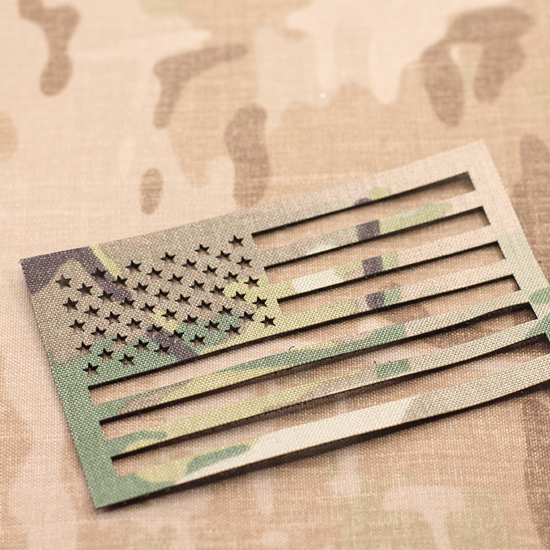 US Flag Laser Cutting Patch In - Hunting Blind Fabric recensione e prezzo
