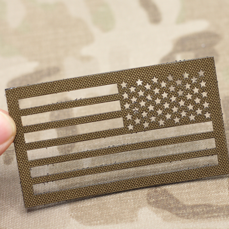 US Flag Laser Cutting Patch In - Hunting Blind Fabric recensione e prezzo