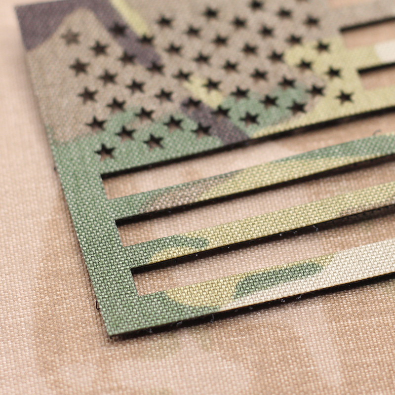 US Flag Laser Cutting Patch In - Hunting Blind Fabric recensione e prezzo