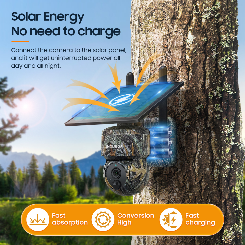 INQMEGA 5MP 4G / WIFI Solar Wi - Hunting Outdoor Camera recensione e prezzo