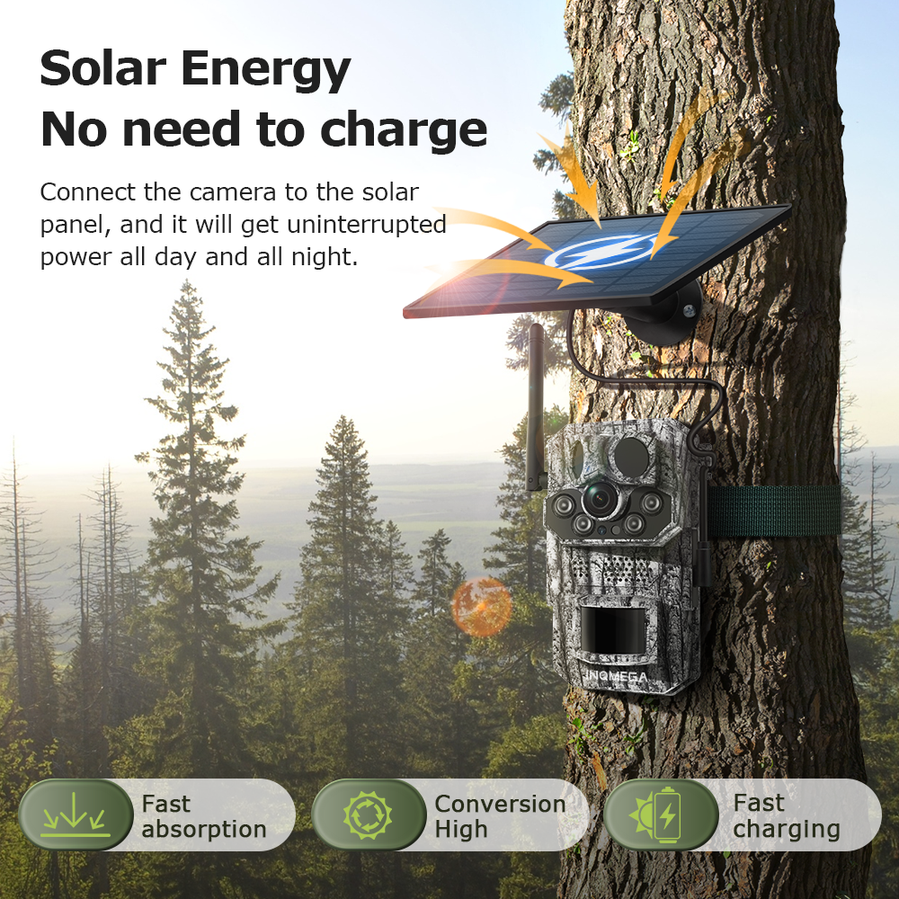 INQMEGA4G 2K 5MP PIR Motion Ac - Hunting Outdoor Camera recensione e prezzo