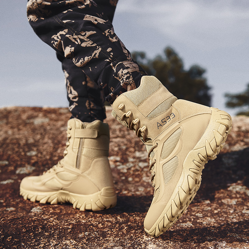 Men Tactical Boot Safety Anti- - Hunting Outdoor Brands recensione e prezzo