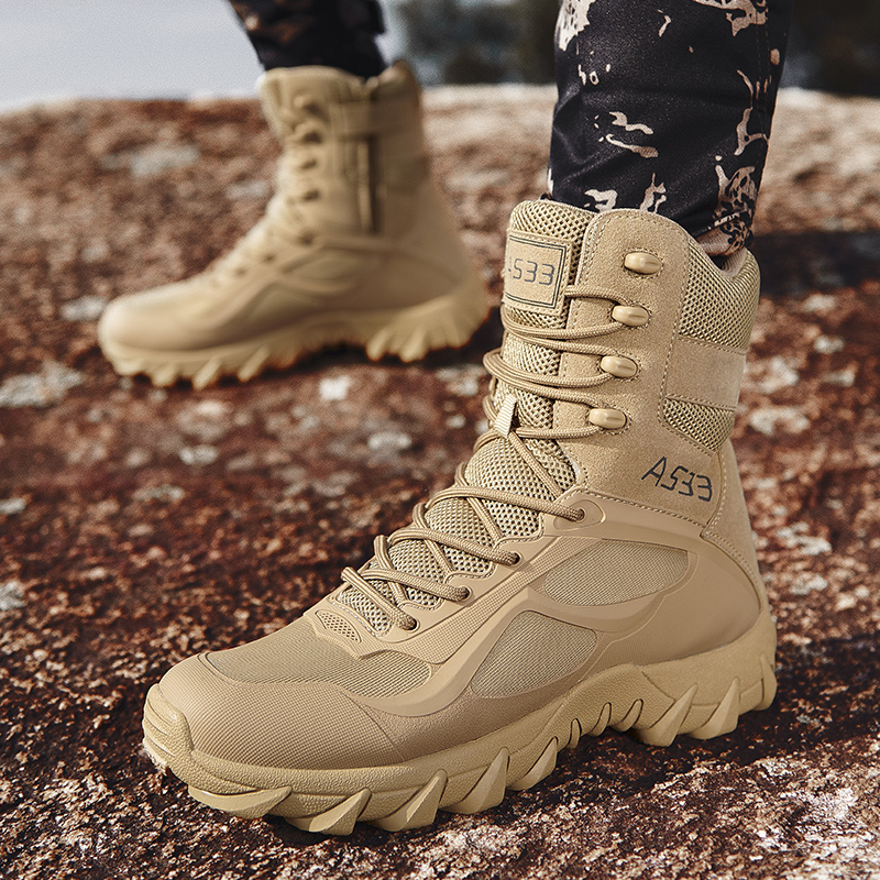 Men Tactical Boot Safety Anti- - Hunting Outdoor Brands recensione e prezzo