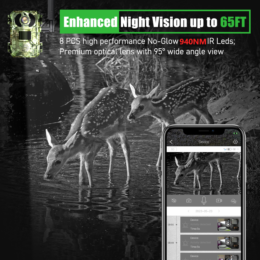 EU Band 4G Cellular LTE Live V - Hunting Outdoor Camera recensione e prezzo