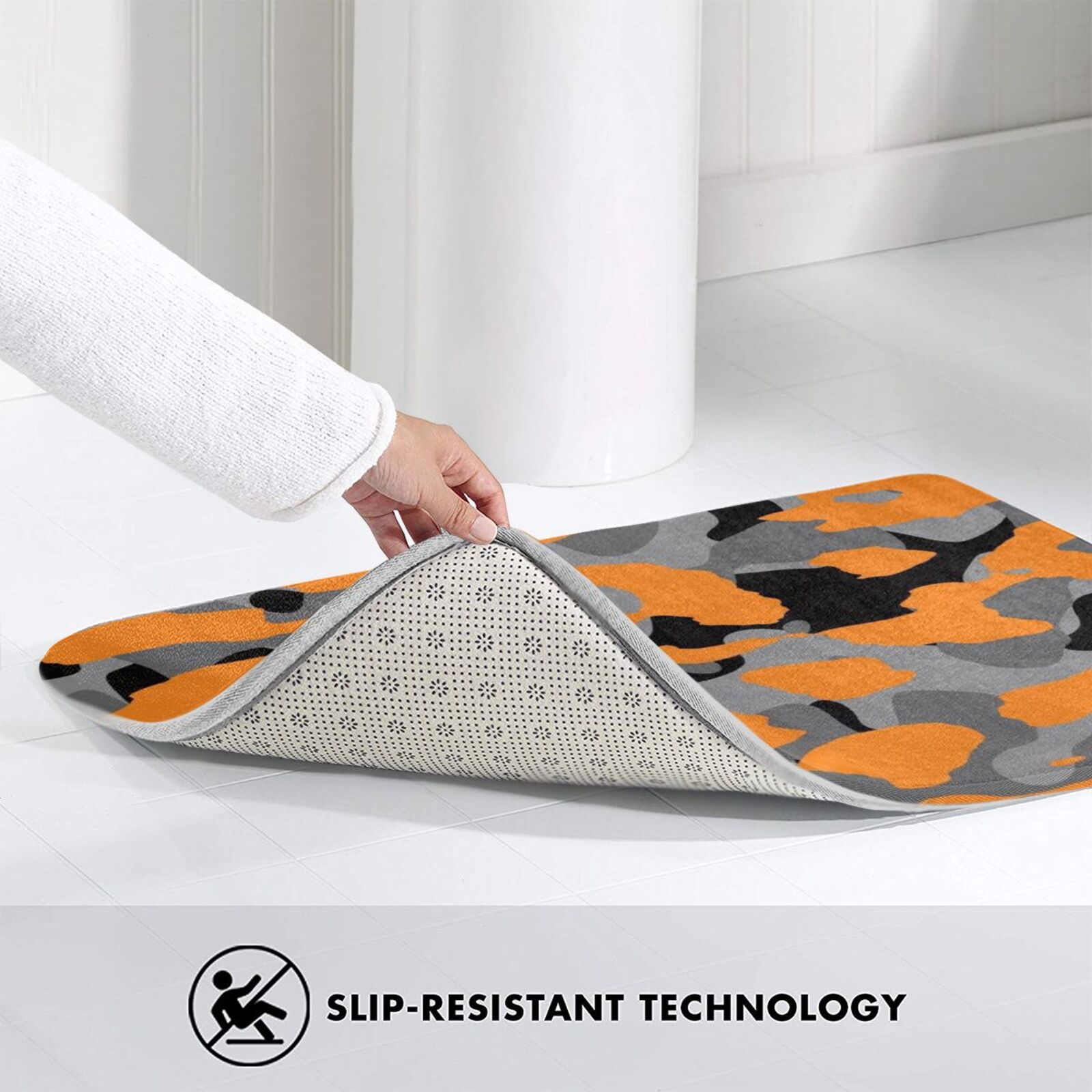 Orange Camo Mat Rug Carpet Ant - Hunting Outdoor Rug recensione e prezzo