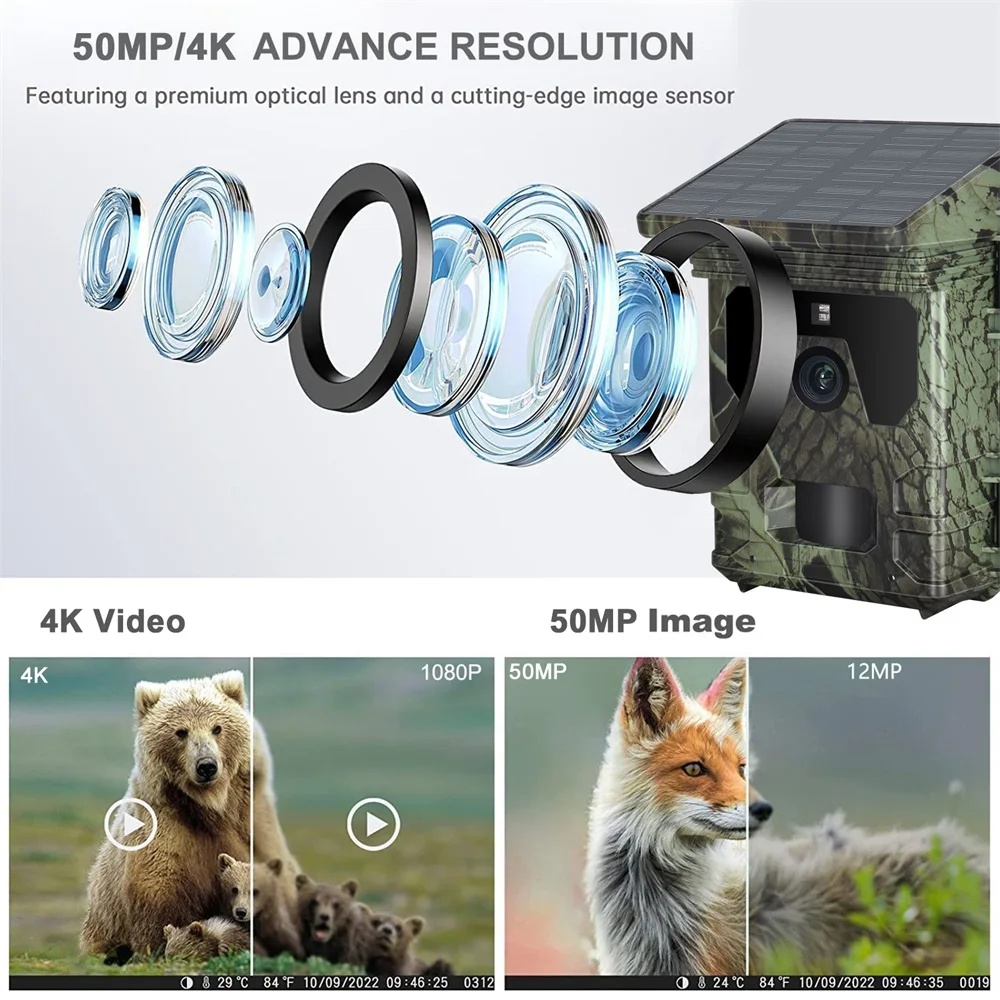 YNFECN 2025 HC600A Outdoor Sol - Hunting Outdoor Camera recensione e prezzo