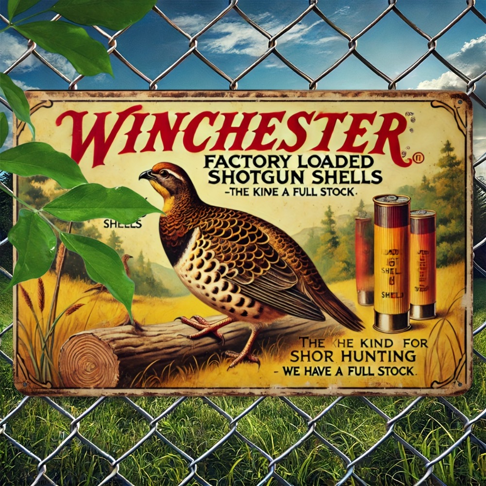 Tin Sign - Vintage Durable Met - Hunting Quail recensione e prezzo