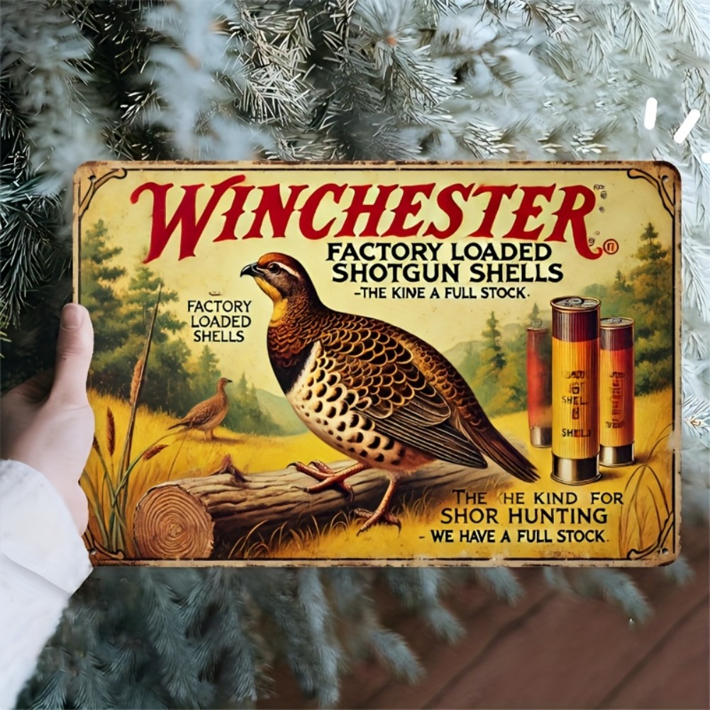 Tin Sign - Vintage Durable Met - Hunting Quail recensione e prezzo