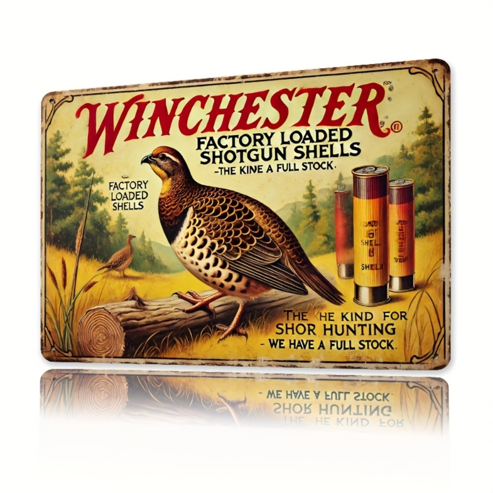 Tin Sign - Vintage Durable Met - Hunting Quail recensione e prezzo