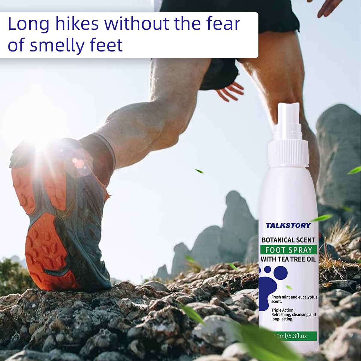 TALKSTORY Foot Deodorant Spray - Scent Eliminator Spray recensione e prezzo