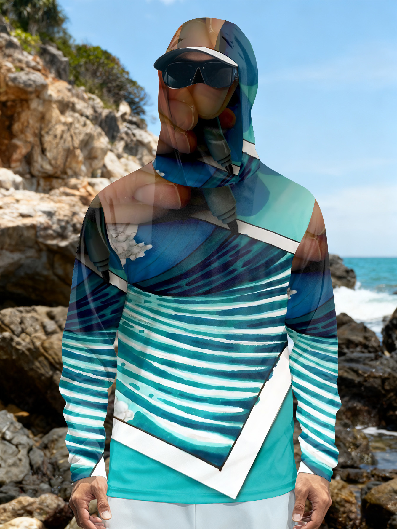 Fishing hooded sweatshirt men' - Hunting Fishing Outdoor recensione e prezzo