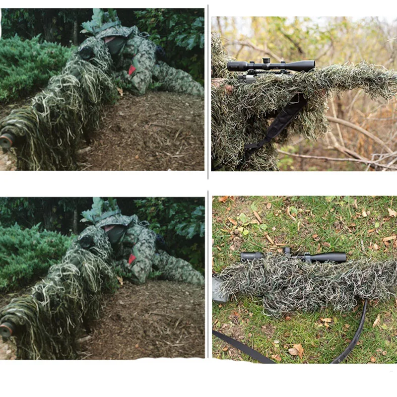 Ghillie Rifle Cover Wrap Synth - Hunting Blind Fabric recensione e prezzo