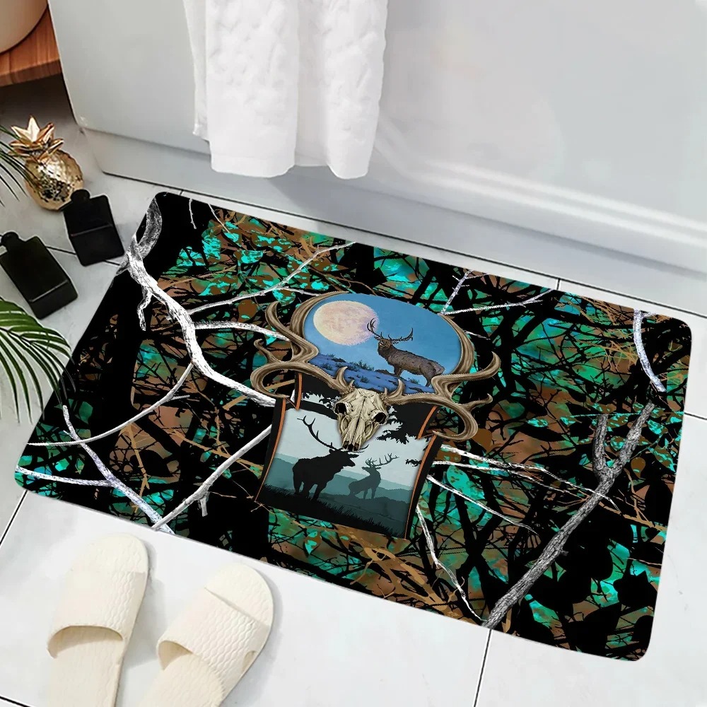 Camouflage Forest Boar Print D - Hunting Outdoor Rug recensione e prezzo