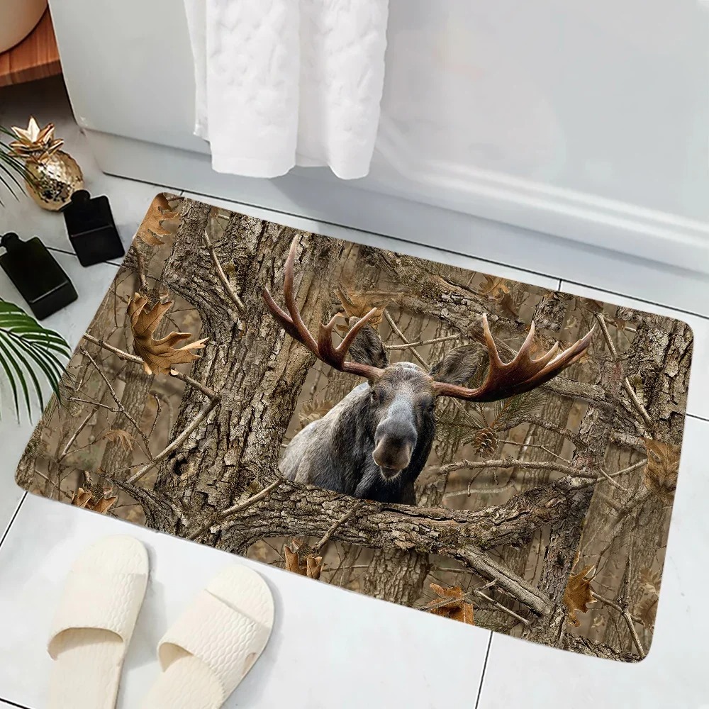 Camouflage Forest Boar Print D - Hunting Outdoor Rug recensione e prezzo