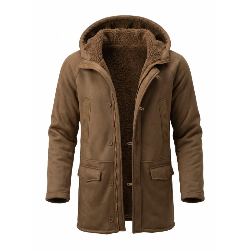 Men’s Hooded Fleece Jacket New - Outdoor Hunting News recensione e prezzo