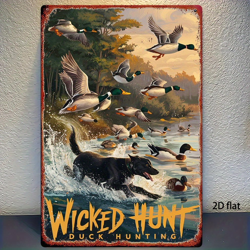 2D Flat Vintage Hunting Duck M - Wildman Hunting & Outdoor recensione e prezzo