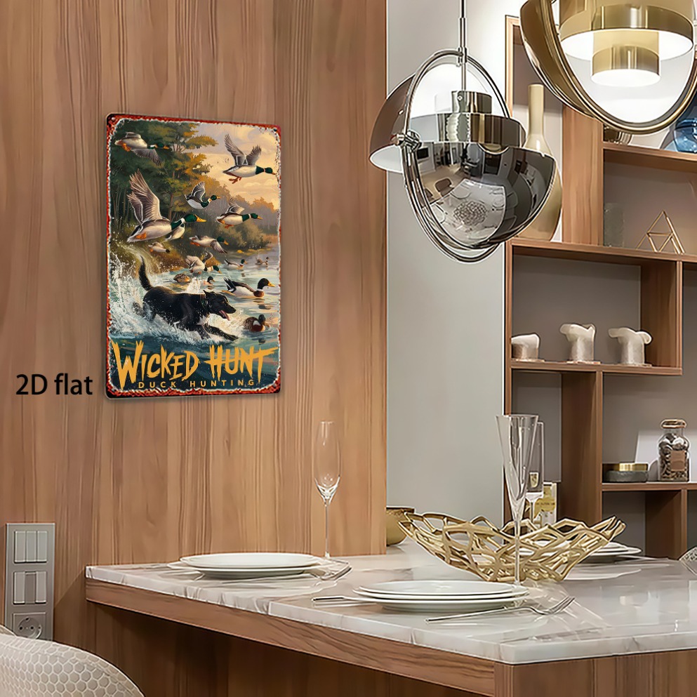 2D Flat Vintage Hunting Duck M - Wildman Hunting & Outdoor recensione e prezzo