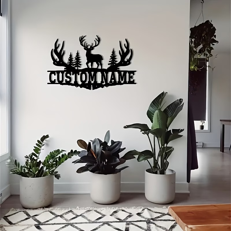 Customizable Rustic Deer Antle - Hunting Outdoor Christmas Decorations recensione e prezzo