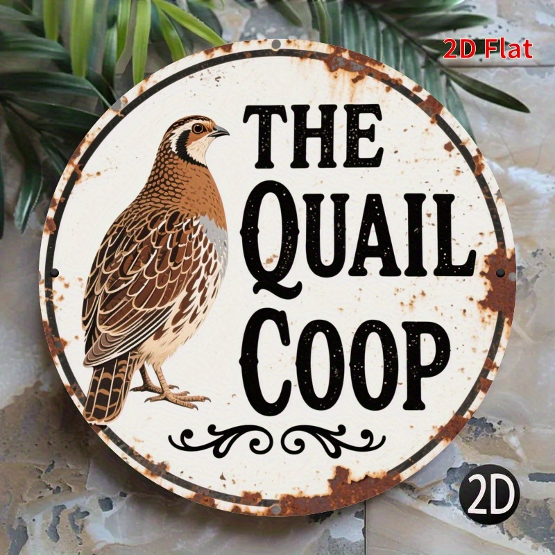 2D Flat Vintage The Quail Coop - Hunting Quail recensione e prezzo