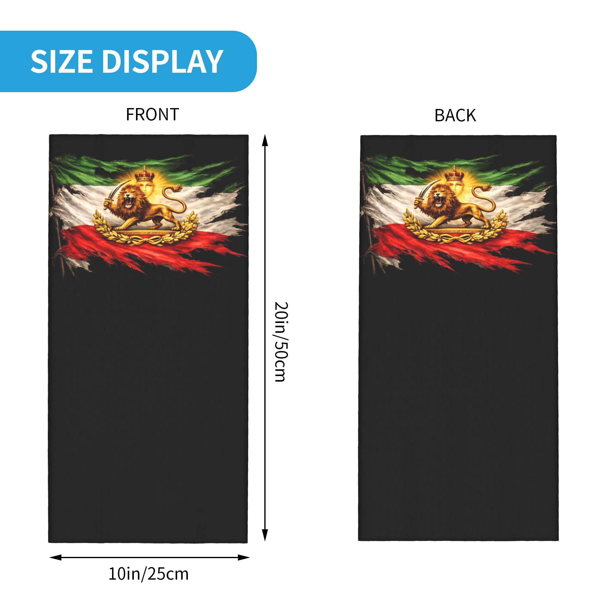 Iran Flag with Lion and Sun Em - Hunting Fishing Outdoor recensione e prezzo