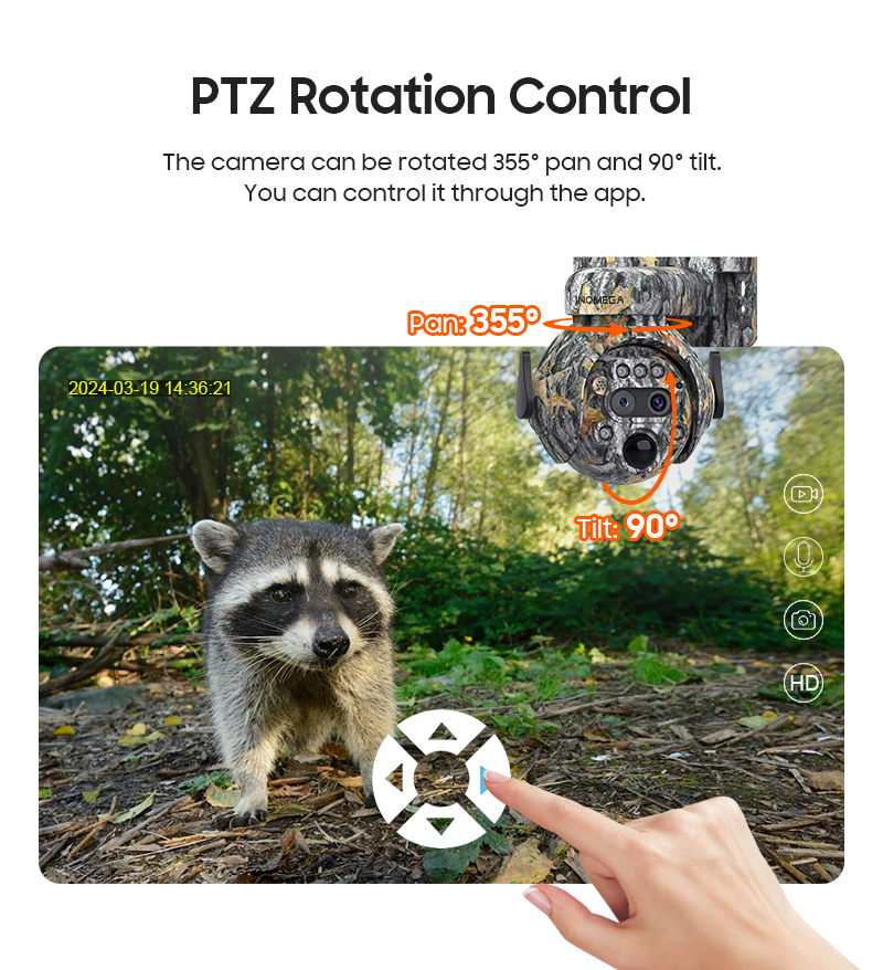 INQMEGA 4K 4G SIM Solar Securi - Hunting Outdoor Camera recensione e prezzo