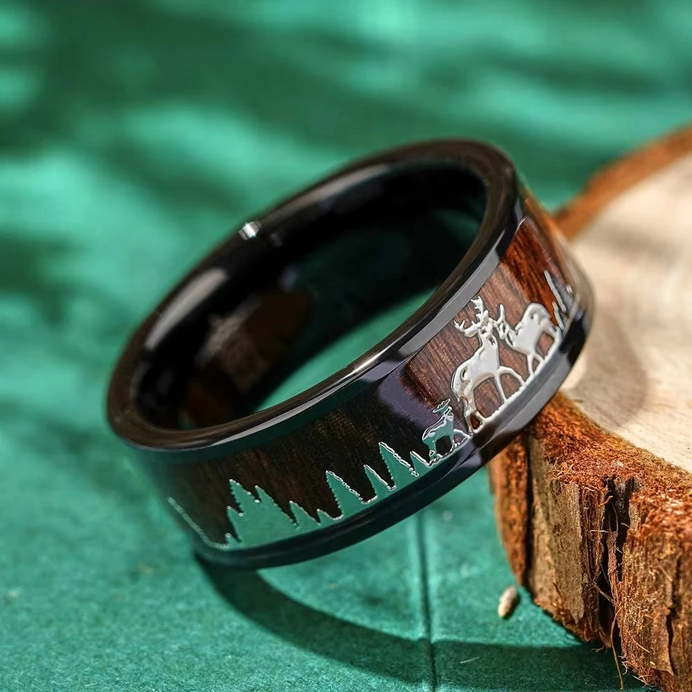 Fashion 8mm Koa Wood Inlay Dee - Wildman Hunting & Outdoor recensione e prezzo
