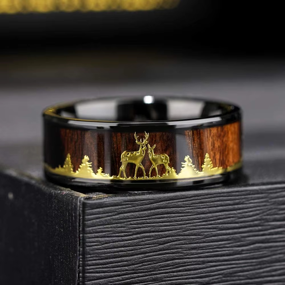 Fashion 8mm Koa Wood Inlay Dee - Wildman Hunting & Outdoor recensione e prezzo