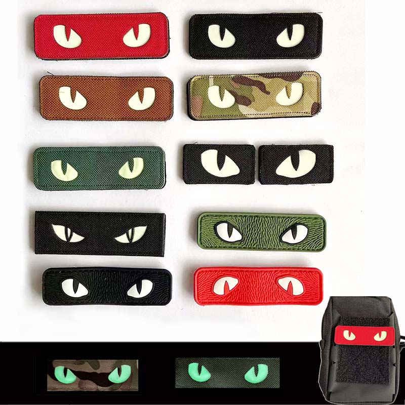 Cat Tiger Eyes,Evil Eye Badge  - Hunting Blind Fabric recensione e prezzo
