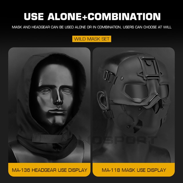Wild Mask Set Tactical Equipme - Wildman Hunting & Outdoor recensione e prezzo
